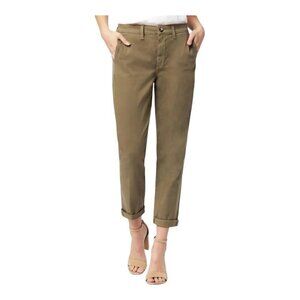Sam Edelman Womens Morrison Trousers~Size 8/29~Olive Green Classic Ankle L9 04